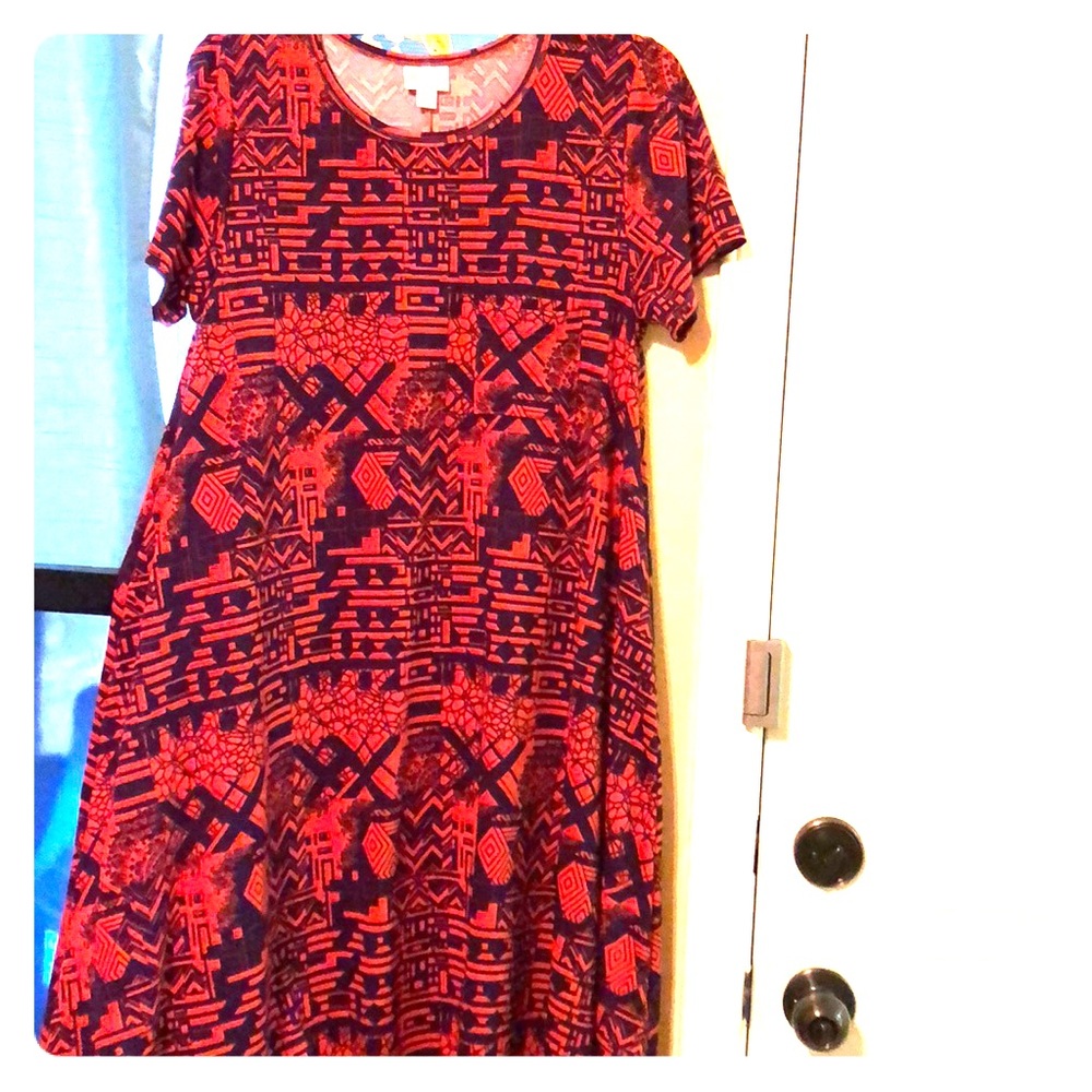BNWOT LuLARoe Carly Gorgeous print!!!!